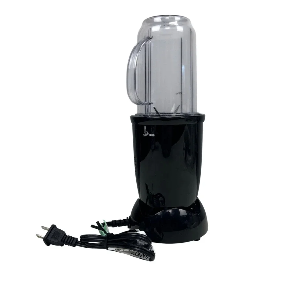 Magic Bullet Personal Blender Black MB1001S MBR-0401WM Single Serve Smoothie